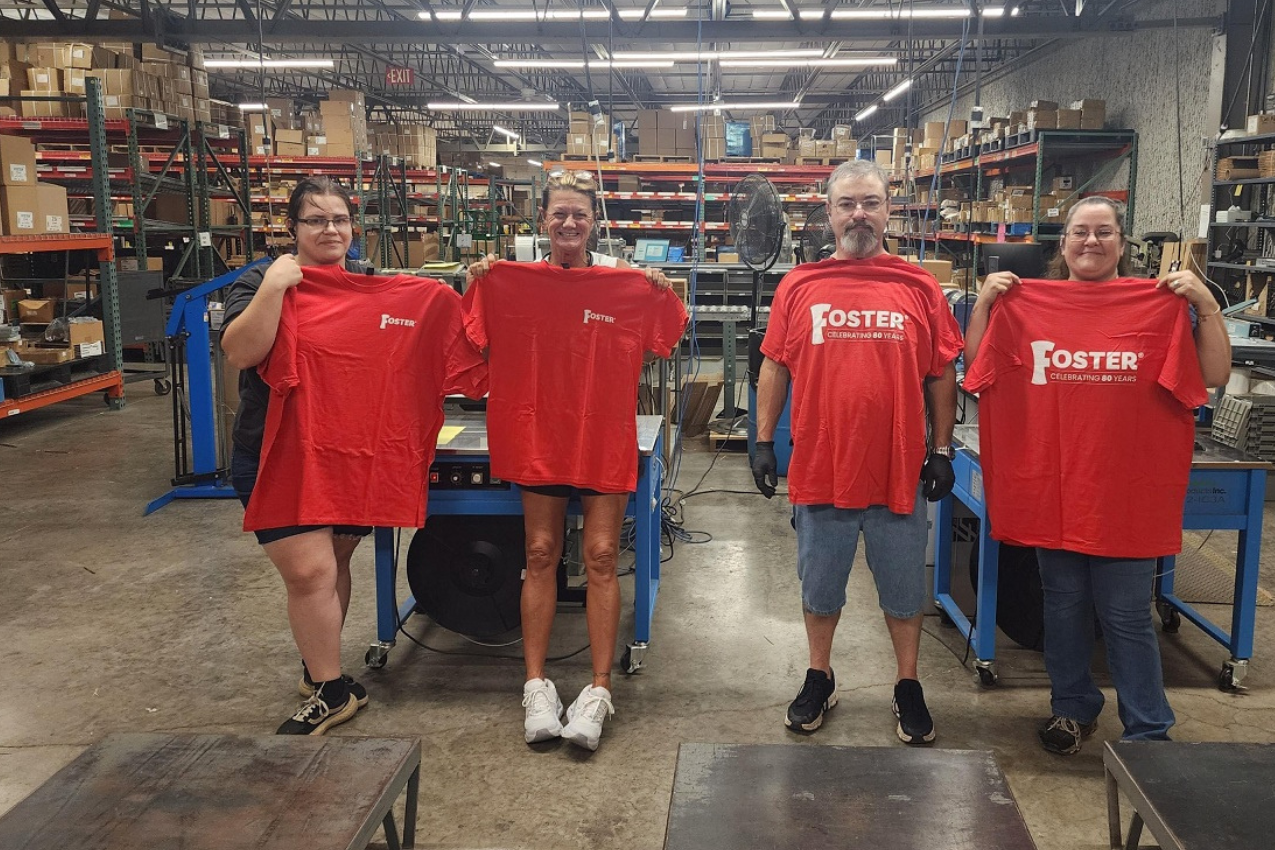 80 Years of Foster Manufacturing: Built by People